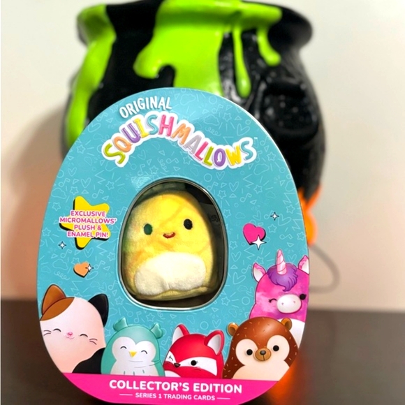 Squishmallows Other - 💗* OPENED Maui The Pinapple Micromallow *💗 *Includes 12 cards not 24*